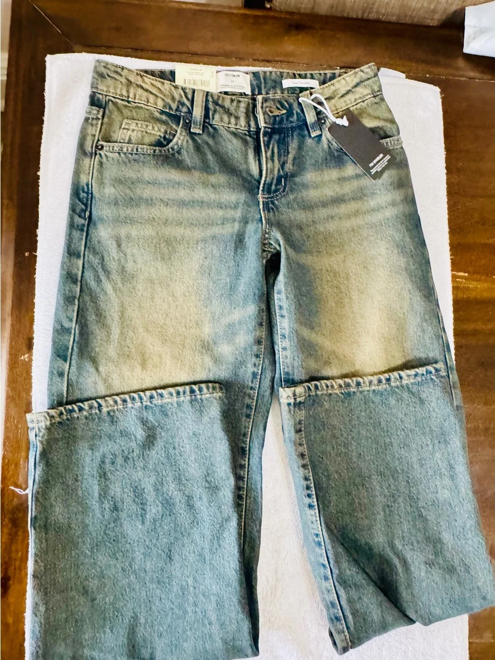 Cotton On Kids Light Grey Wash Jeans